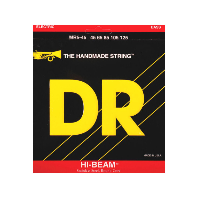 DR MR5-45 HI-BEAM BASS STRINGS 45-125
