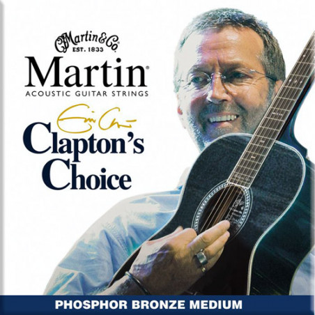 MARTIN ERIC CLAPTON'S CHOICE MEDIUM PHOSPHOR BRONZE 13/56
