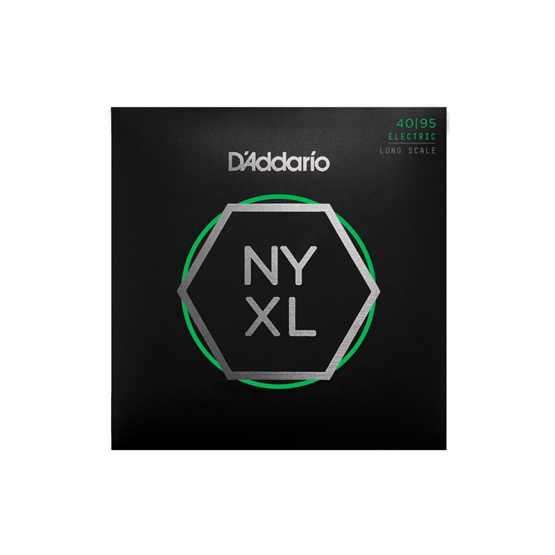 D'ADDARIO NYXL4095 ELECTRIC BASS STRING SET LONG SCALE SUPER LIGHT 40-95