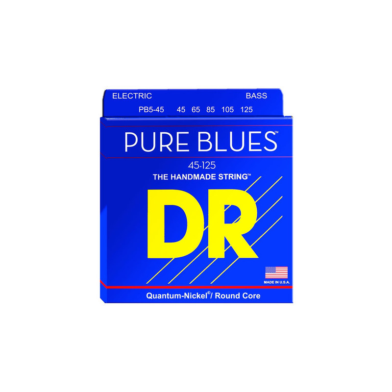 DR PURE BLUES 45-125 QUANTUM NICKEL