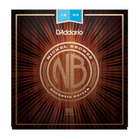 D'ADDARIO NB1253 NICKEL BRONZE SET LIGHT