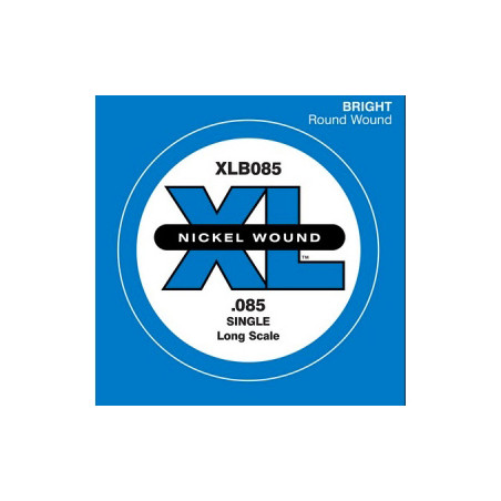 D'ADDARIO XLB085 NICKEL WOUND BASS STRING 085