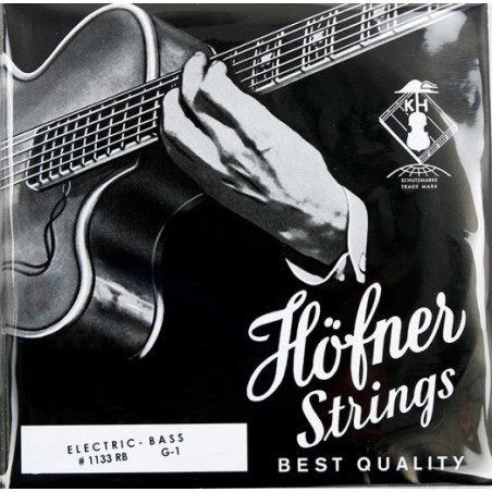 HOFNER 1133RB BEATLE BASS ROUNDWOUND STRINGS
