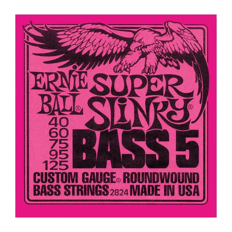 ERNIE BALL 2824 5 CORDE BASSO - SUPER SLINKY 40-125