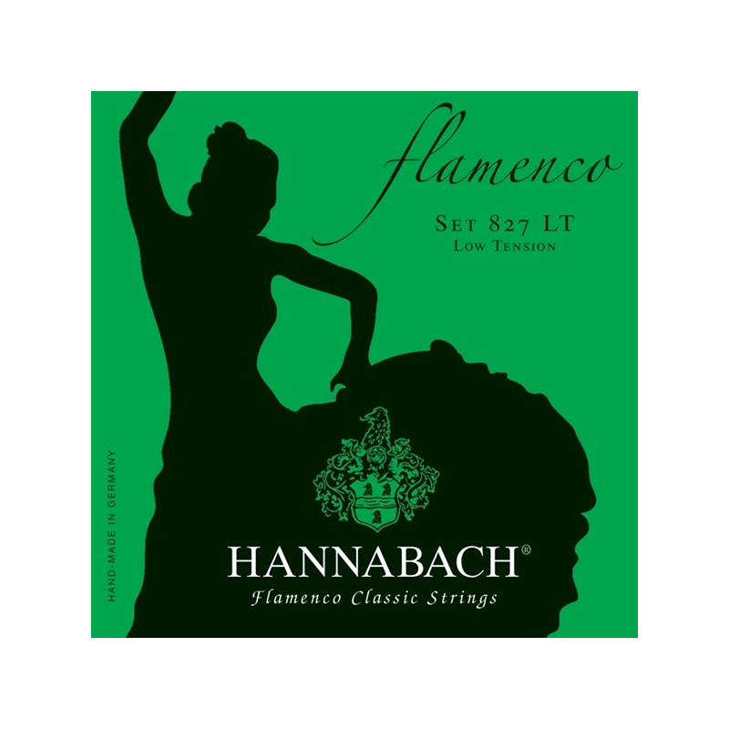 HANNABACH 827LT CORDE PER CHITARRA CLASSICA SERIE 827 LOW TENSION FLAMENCO CLASSIC