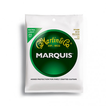 MARTIN M1600 MARQUIS MUTA PER CHITARRA ACUSTICA 12 CORDE EXTRA LIGHT
