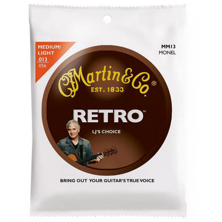 MARTIN MM13 MONEL RETRO MEDIUM LIGHT 13/56