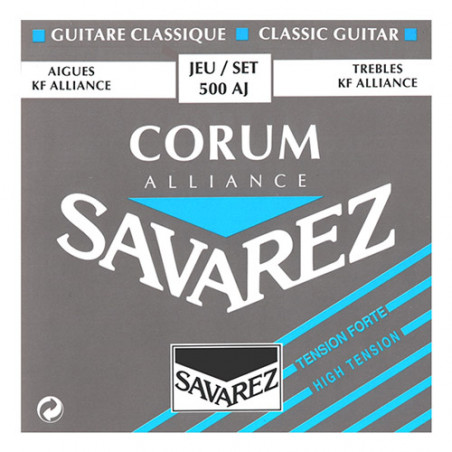 SAVAREZ 500AJ ALLIANCE CORUM MUTA CHITARRA CLASSICA TENSIONE FORTE