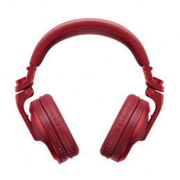 PIONEER HDJ-X5BT CUFFIE DJ OVER-EAR CON TECNOLOGIA WIRELESS BLUETOOTH® ROSSO METALLIZZATO