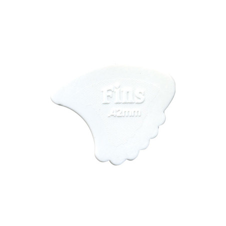 444R.42 Nylon Fin White .42mm