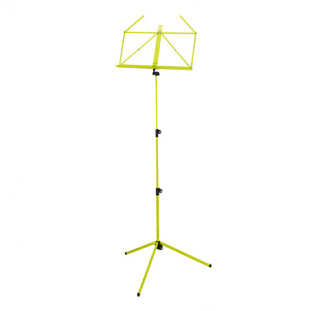 KONIG & MEYER 100/1 MUSIC STAND YELLOW GREEN