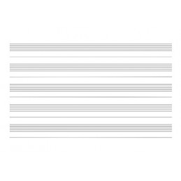 QUADERNO DI MUSICA 24 PAGINE 5 RIGHI INTERI