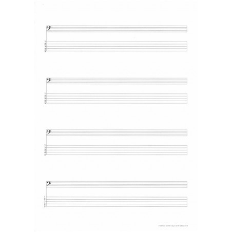 115 BLOCCO 5 RIGHI  TABLATURA BASSO
