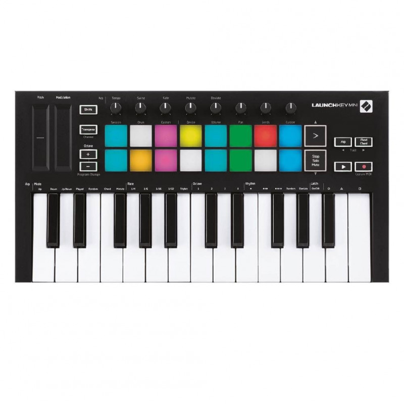 NOVATION LAUNCHKEY 25, USB MIDI KEYBOARD 25 TASTI