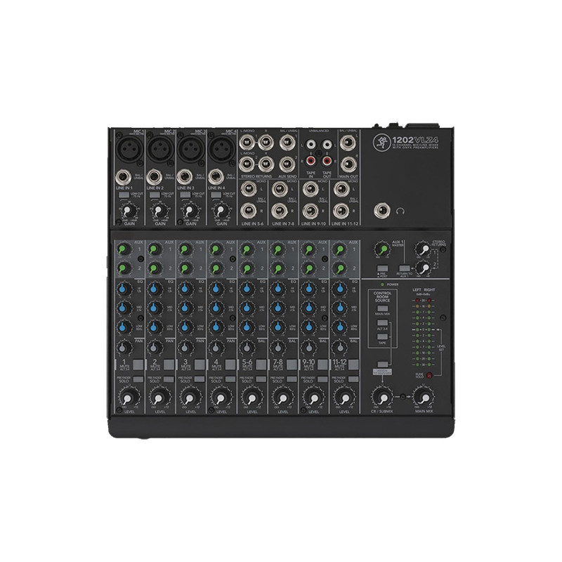 MACKIE 1202 VLZ4 12 CHANNEL COMPACT MIXER