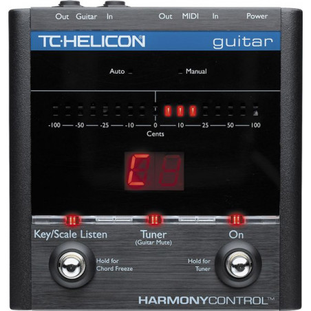 TC-HELICON HARMONY CONTROL GUITAR PEDAL