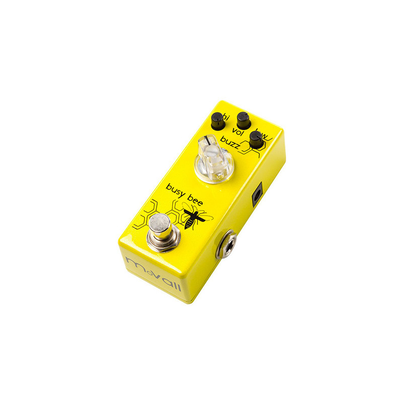 MOVALL BUSY BEE YELLOW PREAMPLIFICATORE MINI PEDAL