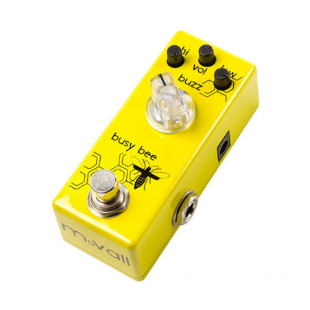 MOVALL BUSY BEE YELLOW PREAMPLIFICATORE MINI PEDAL