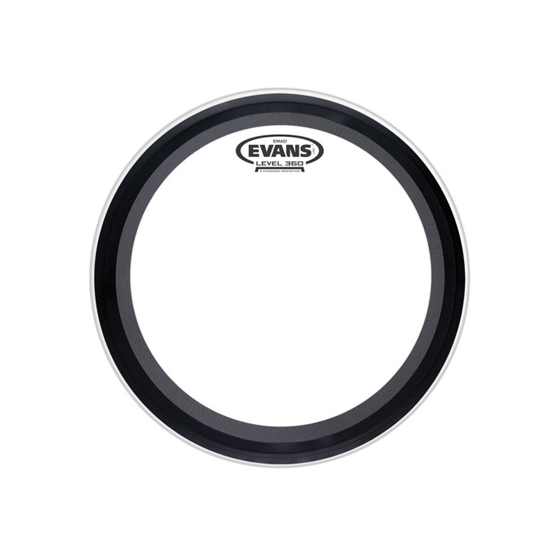 EVANS BD22EMAD PELLE BATTENTE CASSA EMAD TRASPARENTE 22"