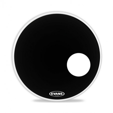 EVANS BD22RB PELLE RISONANTE GRANCASSA EQ3 BLACK 22"