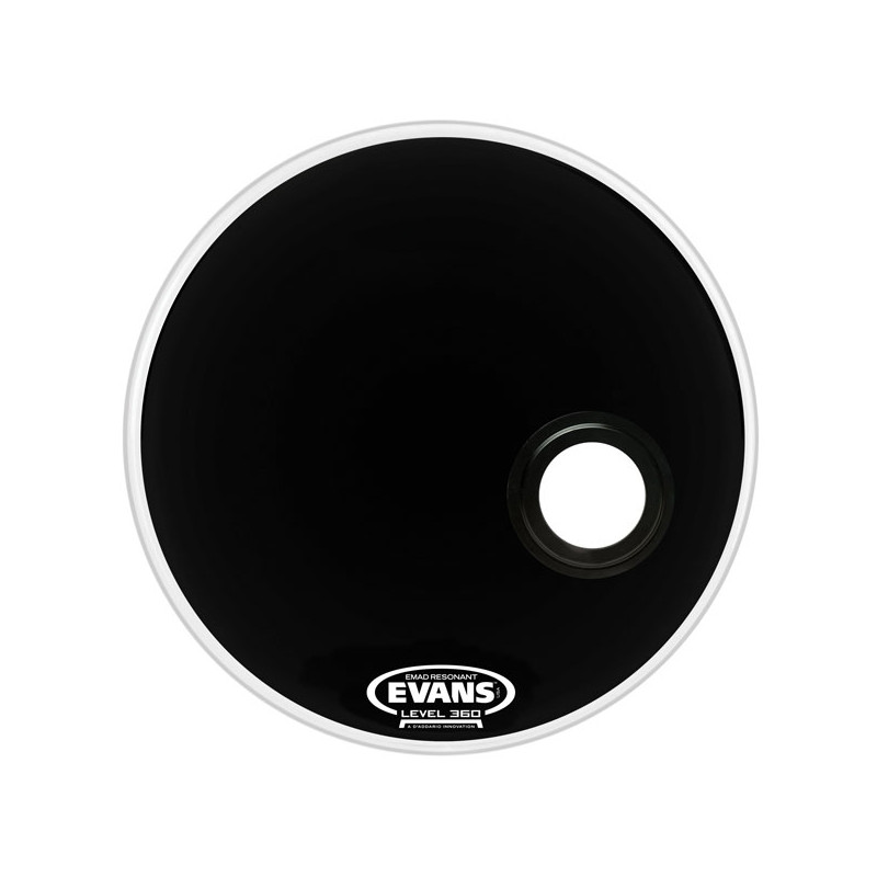 EVANS BD24REMAD PELLE RISONANTE GRANCASSA EMAD BLACK 24"