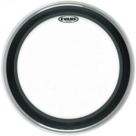 EVANS 22" EMAD2 CLEAR BASS DRUM