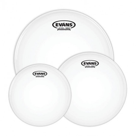 EVANS ETP-G2CTD-R G2 TOM PACK 3 PELLI TOM SABBIATE ROCK 10", 12", 16"