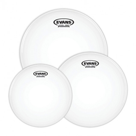 EVANS ETP-G2CTD-F G2 TOM PACK 3 PELLI TOM SABBIATE FUSION 10", 12", 14"