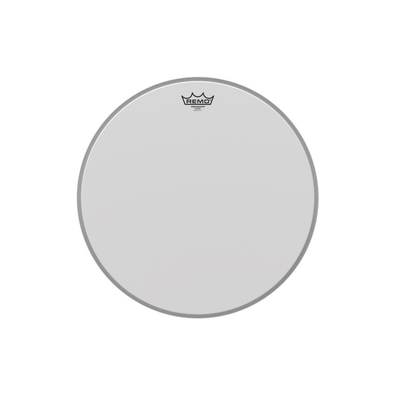 REMO BR-1118-00 AMBASSADOR® COATED BASS DRUMHEAD 18"