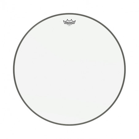 REMO BA-1322-00 AMBASSADOR® BASS 22" CLEAR
