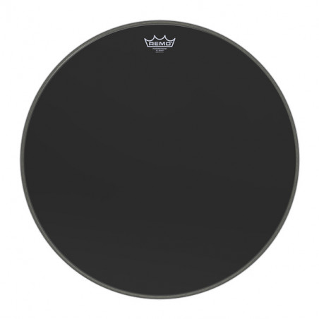 REMO P3-1022-ES POWERSTROKE® P3 EBONY® BASS DRUMHEAD 22"