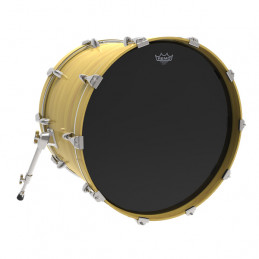 REMO P3-1022-ES POWERSTROKE® P3 EBONY® BASS DRUMHEAD 22"