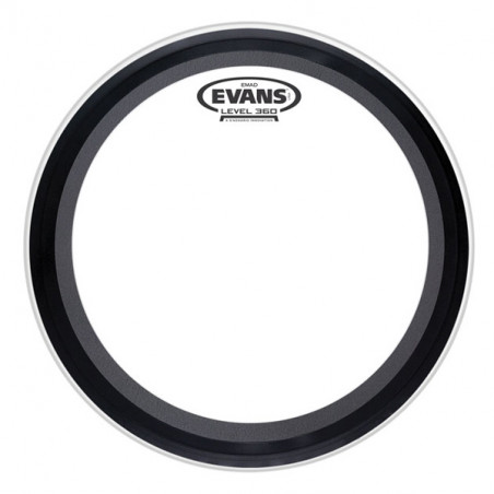 EVANS BD24EMAD CLEAR BASS DRUMHEAD 24", SINGLE PLY