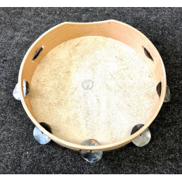 MB TP35M TAMBURELLO PIZZICA CON PELLE E PIATTINI