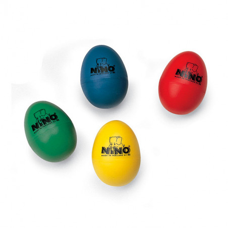 MEINL NINO5402 SET QUATTRO OVETTI SHAKERS COLORI MISTI