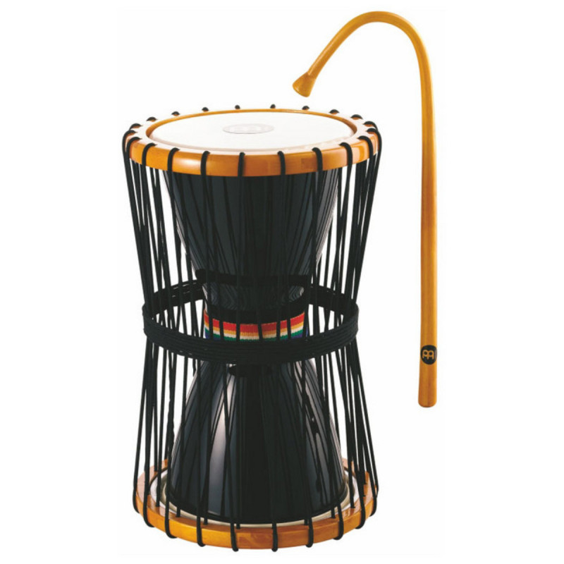 MEINL TD7-BK TALKING DRUM NERO IN FIBRA