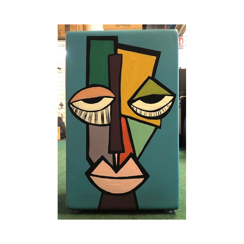 OYSTER BSP-FS CAJON PAINTED 1 PICASSO BLU