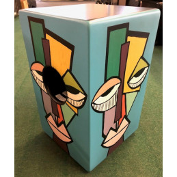 OYSTER BSP-FS CAJON PAINTED 1 PICASSO BLU