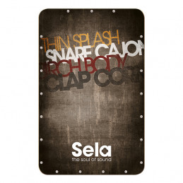 SELA 081 CASELA PRO CAJON VINTAGE GREY