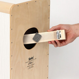 SELA 026 WAVE PRO CAJON WHITE ZEBRANO