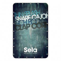 SELA 078 CASELA CAJON VINTAGE BLUE