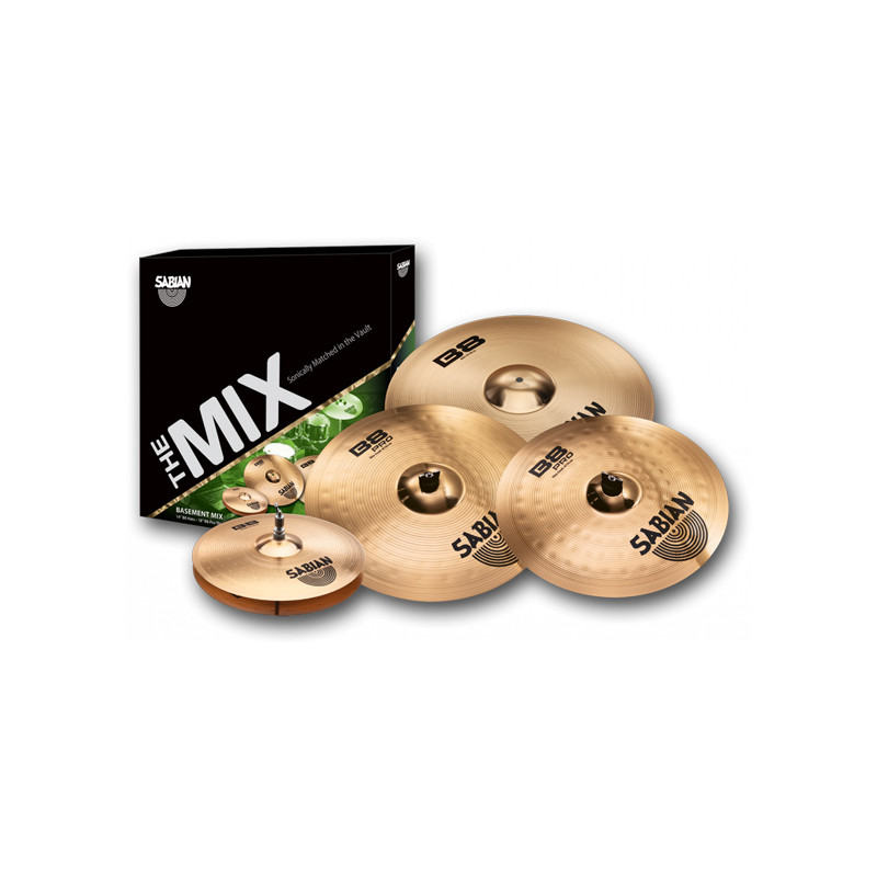 SABIAN BP5003 BASEMENT MIX B8PRO SET