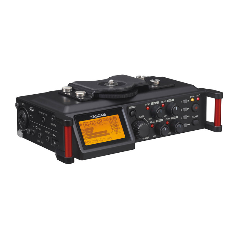 TASCAM DR70D AUDIORECORDER PER DIGITAL REFLEX