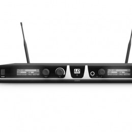LD SYSTEMS U508HHC2 SISTEMA DUAL RADIOMIC A MANO CONDENS.