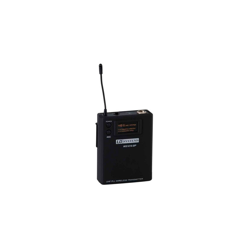 LD SYSTEMS WS1616BP SWEET SIXTEEN - BELT PACK TRANSMITTER