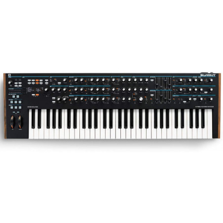 NOVATION  SUMMIT SYNTH 3 OSCILLATORI, POLIFONICO 16 VOCI