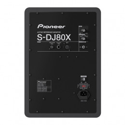PIONEER S-DJ80X STUDIO MONITOR BI-AMP 8" BLACK