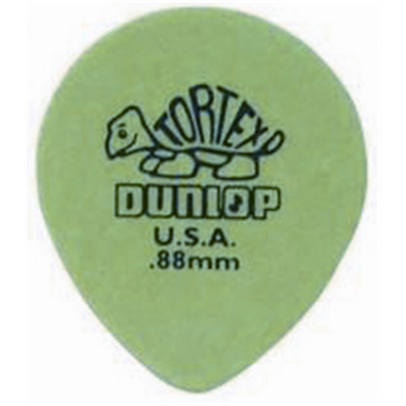 413R Tortex Tear Drop Green .88