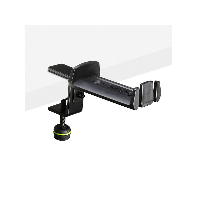 Supporto Per Cuffie Da Monitor Con Clip Regolabile E Protezione In Silicone – Nero, Per Scrivania E Gaming