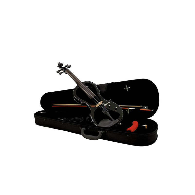 DIMAVERY E-VIOLIN 4/4 BLACK